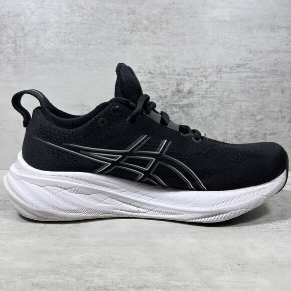 Asics Gel Nimbus 26 Running Shoes - Women's Size 8 Wide - Black - Picture 2 of 10